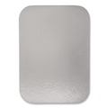 Food Containers & Lids | Handi-Foil 2060L 7 in. x 5 in. Laminated Aluminum Board Lid - Silver/White (500/Carton) image number 3