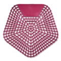 Toilet & Urinal Deodorizers | Boardwalk WCBX-P-010I010I-01-AAS80- 0.11 oz WCBasix Urinal Screen - Apple Cinnamon Scent, Red (10/Box) image number 0