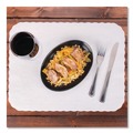 Placemats | Hoffmaster TC8704471 16.63 x 12.75 Bond Paper Scalloped Edge Traymat - White (1,000/Carton) image number 2