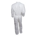 Cleaning Cloths & Wipes | Ansell 44304 A40 Coveralls - X-Large, White (25/Carton) image number 2