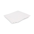 Cleaning Cloths & Wipes | Boardwalk BWK-V030QPW 12 in. x 13 in. DRC Wipers - White (90 Bag, 12 Bags/Carton) image number 0
