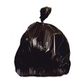 Repro Trash Bags | Heritage X9250SK R01 46 in. x 50 in. 1.35 mil 56 gal. Reprocessed Resin Can Liners - Black (100/Carton) image number 1