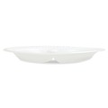 Plates | Dart 10CPWCR 10-1/4 in. Diameter 3-Compartment Concorde Foam Plate - White (500/Carton) image number 1