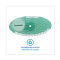 Metered Dispenser Refills | Boardwalk CURVP010I060M02AAS8100 Curve Solid Air Freshener - Cucumber Melon Fragrance, Green (10/Box, 6 Boxes/Carton) image number 3