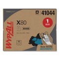 Perforated Roll & Hand Towels | WypAll 41044 11.1 in. x 16.8 in. BRAG Box HYDROKNIT X80 Cloths - White (160/Carton) image number 0