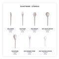 Disposable Spoons | Eco-Products EP-S013 6 in. Plantware Renewable and Compostable Spoon (1000/Carton) image number 8