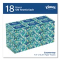 Cleaning Cloths & Wipes | Kleenex 01701 9 in. x 10.5 in. 1-Ply POP-UP Box Cloth Hand Towels - Unscented, White (2160/Carton) image number 2