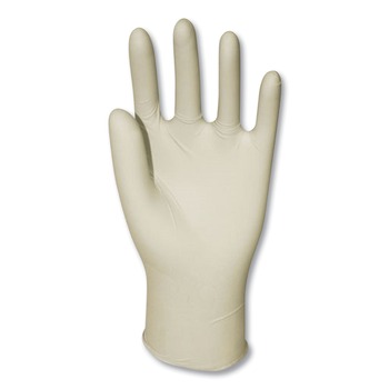 FOOD SERVICE DISPOSABLE AND SINGLE USE GLOVES | GN1 8971LCT Latex General-Purpose Gloves Powder-Free Large Natural (1000/Carton)