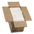 Perforated Roll & Hand Towels | Pactiv Corp. MC58000SBB Compostable Fiber Blend School Lunch Tray, 10 x 8 x 1, White, 240/Carton image number 3