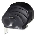 Toilet Tissue Dispensers | San Jamar R3090TBK Oceans Reserva 16.75 in. x 5.5 in. x 12.25 in. Jumbo Tissue Dispenser with Stub - Black Pearl image number 1