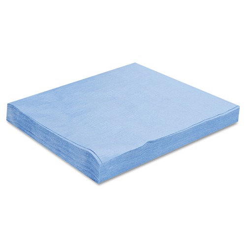 Perforated Roll & Hand Towels | HOSPECO M-PR811 12 in. x 12 in. Sontara EC Engineered Cloths - Blue (10 Packs/Carton) image number 0