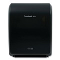 Towel Dispensers | Boardwalk BWK33GREEN 12.31 x 9.31 x 15.94 Xtra Electronic Hand Towel Dispenser - Black (1/Carton) image number 1