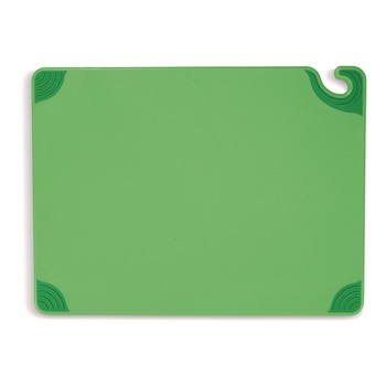 CUTTING BOARDS | San Jamar CBG182412GN 24 in. x 18 in. x 0.5 in. Saf-T-Grip Cutting Board - Green
