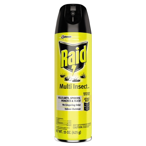 Insect Control Products | Raid 300819EA 15 oz Aerosol Spray Multi Insect Killer image number 0
