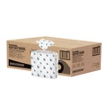 Cleaning Cloths & Wipes | Boardwalk 3285 12 in. x 13 in. 1-Ply Hydrospun Wipers - White (50/Bag, 18 Bags/Carton) image number 0