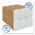 Dispenser Napkins | Scott 98740 13 in. x 12 in. 1-Ply Full-Fold Dispenser Napkins - White (6000/Carton) image number 3