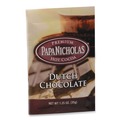 Cocoa | PapaNicholas Coffee 79224 Premium Hot Cocoa - Dutch Chocolate (24/Carton) image number 2