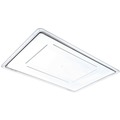 Food Storage Containers & Lids | Carlisle 1062707 18 in. x 26 in. x 1.28 in. StorPlus Polycarbonate Food Storage Container Lid - Clear image number 1