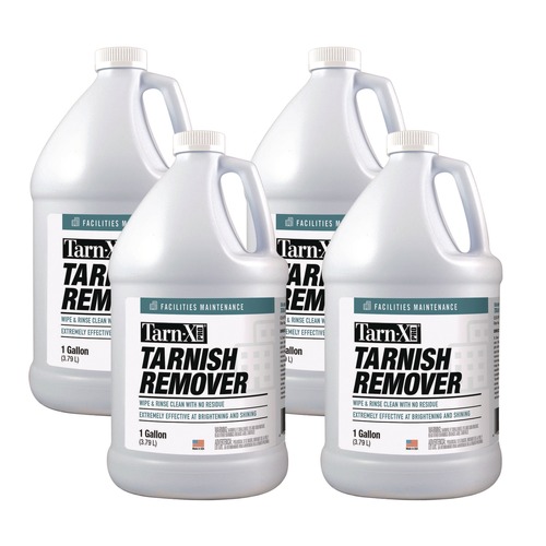 Stainless Steel Cleaners | Tarn-X PRO FM-TX128-4PRO 1 Gallon Bottle Tarnish Remover (4/Carton) image number 0