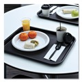 Disposable Spoons | Boardwalk BWKTSHWPPBIW Heavyweight Wrapped Polypropylene Teapoons - Black (1000/Carton) image number 6