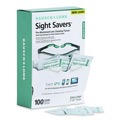 Camera Accessories | Bausch & Lomb 8576 Sight Savers 8 in. x 5 in. Pre-Moistened Anti-Fog Tissues with Silicone (100/Box) image number 0