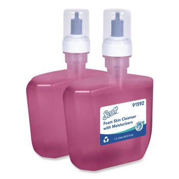 Scott 91592 1.2 L Pro Foam Skin Cleanser with Moisturizers Refill - Citrus Floral (2/Carton)