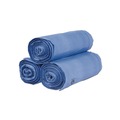 Waste Receptacles | Inteplast Group BR3043XHVB 30 Gallon 1 mil 30 in. x 43 in. Soiled Linen Institutional Low-Density Can Liners - Blue (200/Carton) image number 3