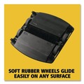 Sweepers | Rubbermaid Commercial FG421288BLA 44 in. Handle Floor and Carpet Sweeper - Black/Gray image number 4