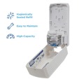 Soap Dispensers | Georgia Pacific Professional 53058 1200 mL Pacific Blue Ultra Soap/Sanitizer Dispenser - White (1/Carton) image number 3
