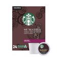 Coffee - Caffeinated | Starbucks 12565254 0.4 oz Coffee K-Cups - Sumatra (96/Carton) image number 1