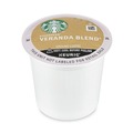 Coffee - Caffeinated | Starbucks 12434950 Coffee K-Cups Pack - Veranda Blend (24/Box) image number 4