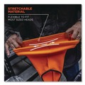 Head & Face Protection | Ergodyne 16954 N-Ferno 6821 One Size Fits Most Fleece Balaclava Face Mask - Orange image number 3