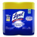 Cleaning Cloths & Wipes | LYSOL Brand 19200-80296 1-Ply 7 in. x 7.25 in. Disinfecting Wipes - Lemon and Lime Blossom Scent, White (3/Carton) image number 1