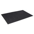Floor Mats | Crown NR 0046CH 48 in. x 72 in. Needle-Rib Polypropylene Wiper/Scraper Mat - Charcoal image number 1