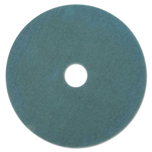 Floor Pads-Cleaning, Buffing & Polishing | 3M 3100-27 27 in. Diameter Ultra High-Speed Floor Burnishing Pads 3100 - Aqua (5/Carton) image number 0