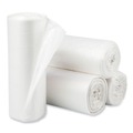 Low-Density Trash Bags | Pitt Plastics PCRL3750SHN 37 in. x 50 in. 1.35 mil 44 gal. Eco Strong Plus Can Liners - Natural (100/Carton) image number 1