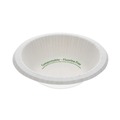 Bowls | Pactiv Corp. PSB12EC 12 oz EarthChoice Pressware Compostable Paper Bowl Dinnerware - White (750/Carton) image number 1