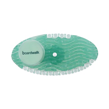 METERED DISPENSER REFILLS | Boardwalk CURVP010I060M02AAS8100 Curve Solid Air Freshener - Cucumber Melon Fragrance, Green (10/Box, 6 Boxes/Carton)