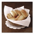 Dinner Napkins | Hoffmaster 125023 Linen-Like 16 in. x 16 in. Flat Pack Dinner Napkins - White (1000/Carton) image number 3