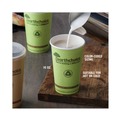 Cups | Pactiv Corp. DPHC16EC EarthChoice 16 oz. Compostable Paper Cups - Green (1000/Carton) image number 6