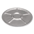 Food Trays & Liners | Handi-Foil HFA 4018100 18 in. x 0.94 in. 6-Compartment Aluminum Lazy Susan (25/Carton) image number 3