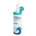 Cleaning Cloths & Wipes | Boardwalk BWK454W35 7 in. x 8 in. Disinfecting Wipes - Fresh Scent (12 Canisters/Carton) image number 3