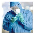 Cleaning Cloths & Wipes | KleenGuard 45024 A40 Elastic-Cuff Ankle Hood and Back Coveralls - X-Large Blue (24/Carton) image number 4