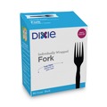 Disposable Forks | Dixie FM5W540 Grab'N Go Wrapped Forks - Black (540/Carton) image number 2