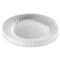 Plates | WNA RSCW91512PK 9 in. Diameter Classicware Plastic Plates - Clear (12/Pack) image number 0