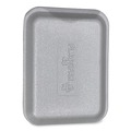 Food Containers & Lids | GEN 4SWH 9.5 in. x 7.25 in. x 0.5 in. No. 4S Foam Meat Trays - White (500/Carton) image number 2