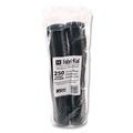 Cups | Fabri-Kal PC150SB 1.5 oz. Squat Portion Cups - Black (2500/Carton) image number 2
