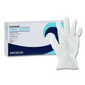 Food Service Disposable & Single Use Gloves | Boardwalk BWK365LCT 2.6 mil 9.5 in. Long Powder-Free General Purpose Vinyl Gloves - Large, Clear (100/Box, 10 Boxes/Carton) image number 1