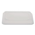 Food Containers & Lids | Handi-Foil 2062DL 8.25 in. x 5.88 in. Plastic Dome Lids Fits Oblong Pans 2061/2062 - Clear (500/Carton) image number 1