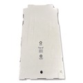 Pizza Boxes | Karat FP-PBF12W 12 in. x 12 in. x 1.97 in. Corrugated Paper Boxes - White/Brown (50/Bundle) image number 5